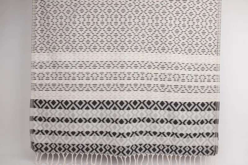 Best Friend Wedding Gift, Turkish hand towel, Scarf Towel, Best Friend Gift, Mother Of The Groom Gift, 70x40 Cotton Diamond Towel, Bridesmaid Gift - 5