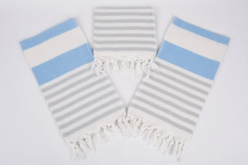 Embroidery Towel, Small Bath Towels, Xmas Gifts, Kitchen Towel, 36x18 Cotton Striped Terry Towel, Personalized Kitchen Towel, Maid Of Honor Gift - 6