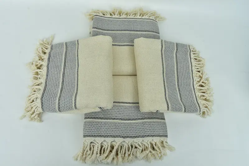 Luxury towel, Arizona Bachelorette Party Favors, Gift For The Home Decor, Bath towel, Gift Boxes Towel, Gifts For Him, 70x36 Cotton Striped Towel - 6