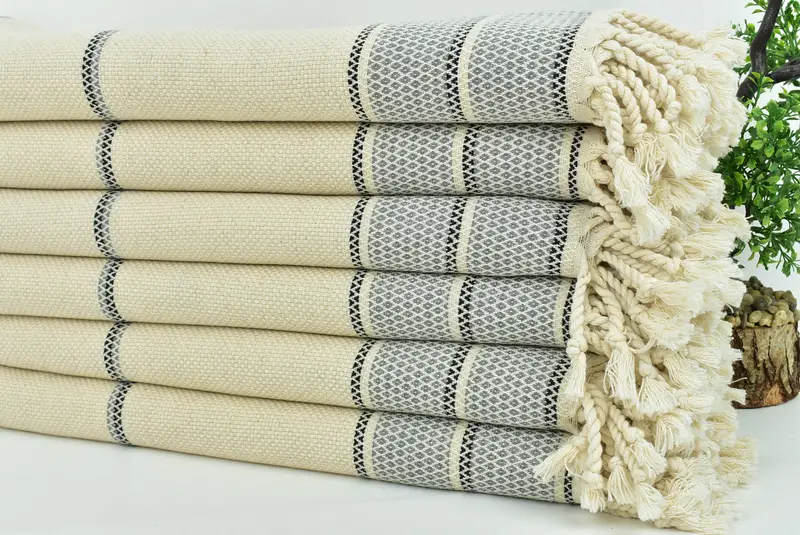 Luxury towel, Arizona Bachelorette Party Favors, Gift For The Home Decor, Bath towel, Gift Boxes Towel, Gifts For Him, 70x36 Cotton Striped Towel - 3