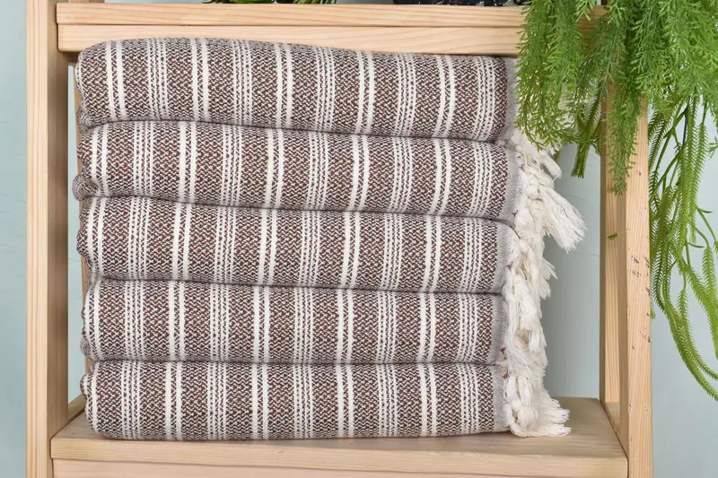 32x18 Cotton Flat Towel, Personalized Home Gift Wedding, Personalized Gift, Wedding Hand Made Gift, Baby Boy Gift, Turkish Hand Towel, Wedding Gift - 1