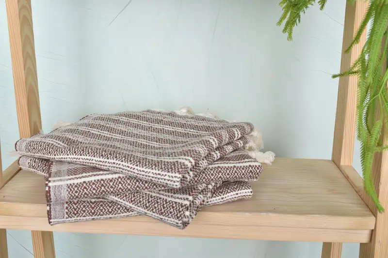 32x18 Cotton Flat Towel, Personalized Home Gift Wedding, Personalized Gift, Wedding Hand Made Gift, Baby Boy Gift, Turkish Hand Towel, Wedding Gift - 6