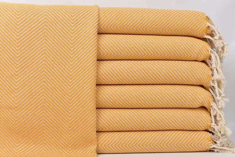 Monogram Kitchen Towel, Best Wedding Gift, Monogram Hand Towel, Summer Towel, Bathroom Towels, Bathroom Hand Towel, 40x20 Cotton Herringbone Towel - 1