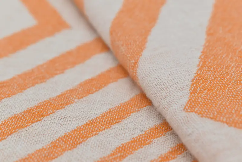 Bridesmaid Gifts, Turkish beach towel, Yoga Towel, 70x40 Cotton Zigzag Design Towel, Best Wedding Gift, Absorbent towel, Wedding For Favor - 4