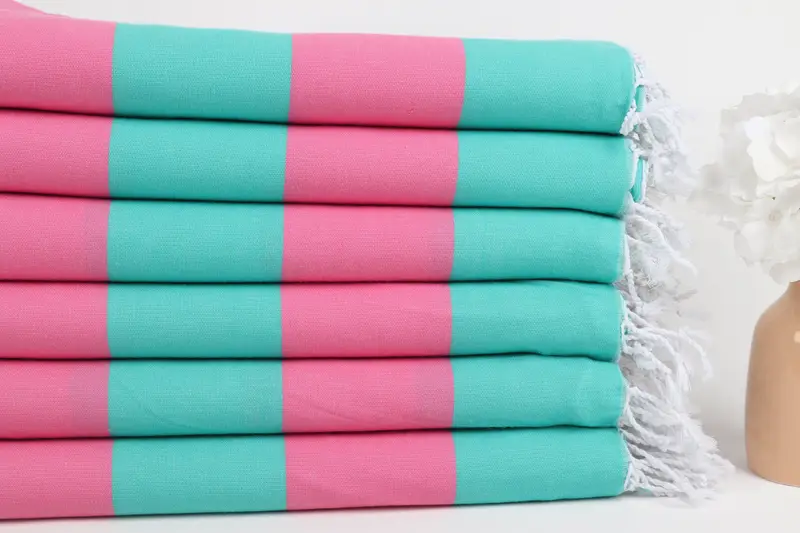 70x40 Cotton Striped Towel, Bulk Order Towel, Luxury Turkish Bath Towel, Gift For Mom, Best Beach Towel, Gift For Him, Personalized Wedding Gift - 3