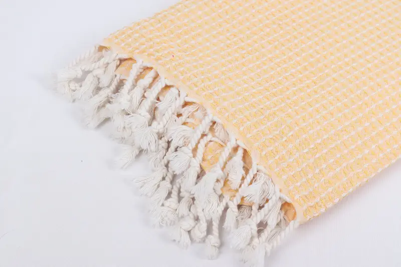 Summer Gift Ideas, Wedding Gift Ideas, Personalized Wedding Gift, Lightweight Turkish towel, Turkish hand towel, 68x36 Cotton Waffle Towel - 7