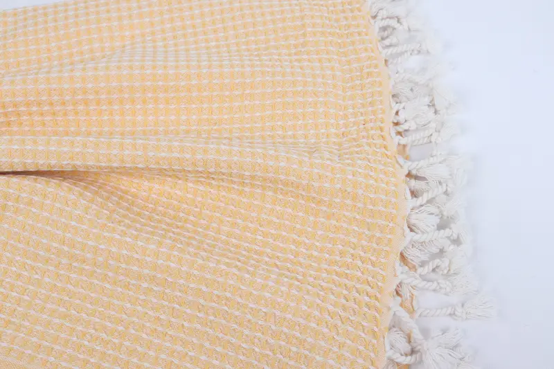 Summer Gift Ideas, Wedding Gift Ideas, Personalized Wedding Gift, Lightweight Turkish towel, Turkish hand towel, 68x36 Cotton Waffle Towel - 8
