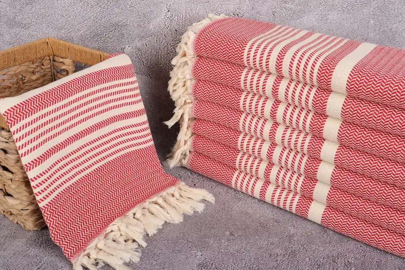 70x40 Cotton Striped Towel, Bachelorette Party Gift, Bridesmaid Gifts Personalized, Spa Towel, Turkish towel, Best Friend Gift, Custom Wedding Towel - 3
