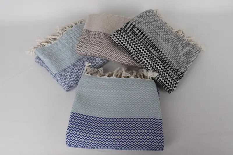 Personalized Turkish Towel, Hammam towel, Lightweight Turkish towel, Towel With Name, Bridesmaid Gifts Personalized, 70x40 Cotton Diamond Towel - 3