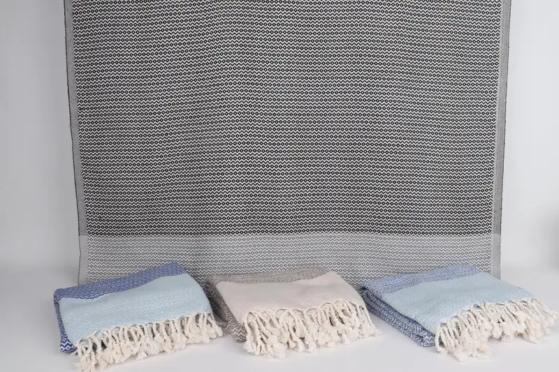 Personalized Turkish Towel, Hammam towel, Lightweight Turkish towel, Towel With Name, Bridesmaid Gifts Personalized, 70x40 Cotton Diamond Towel - 8