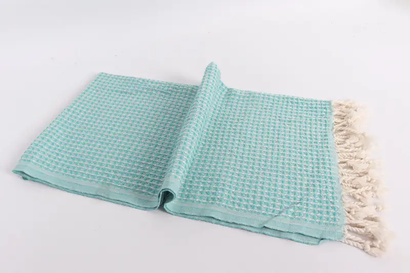 Spa Gift, 44x22 Cotton Waffle Towel, Monogrammed Turkish Towel, Monogram Kitchen Towel, Personalized Kitchen Towel, Turkish Towel Hand Towel - 6