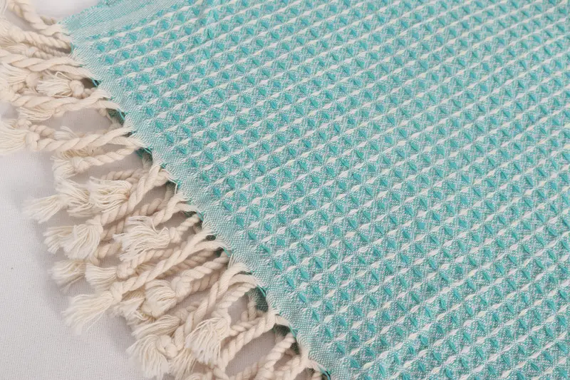 Spa Gift, 44x22 Cotton Waffle Towel, Monogrammed Turkish Towel, Monogram Kitchen Towel, Personalized Kitchen Towel, Turkish Towel Hand Towel - 7