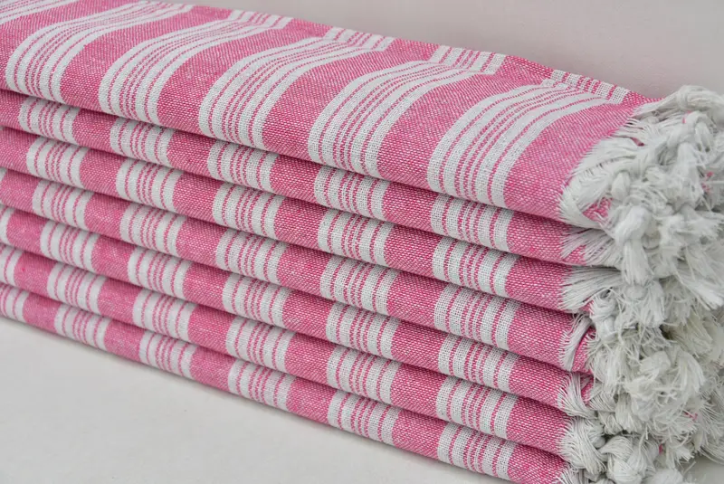 70x40 Cotton Striped Towel, Wedding Gift, Bachelorette Party Gifts, Sand-resistant towel, Bachelorette Favors Beach, Wedding Favors, Peshtemal - 3