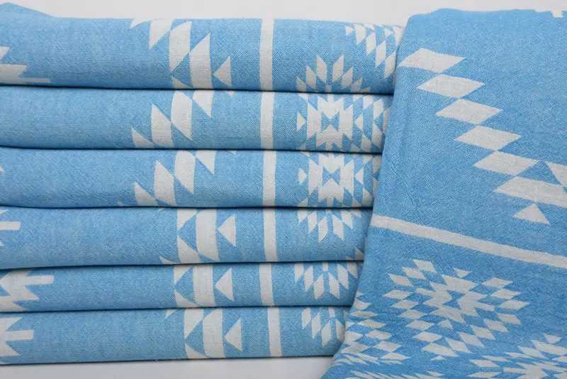 Toalla de regalos de boda, toalla de kilim de algodón 70x36, toalla fouta, regalo del día de la boda para novia, regalo personalizado, toalla de playa turca monograma - 3