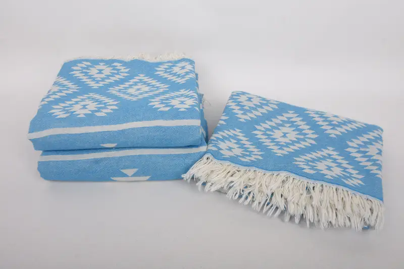 Toalla de regalos de boda, toalla de kilim de algodón 70x36, toalla fouta, regalo del día de la boda para novia, regalo personalizado, toalla de playa turca monograma - 8