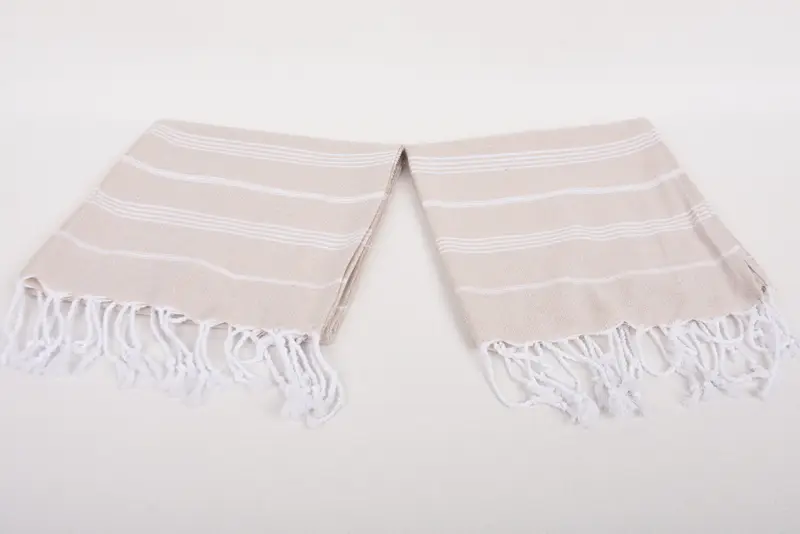 Monogram havlu, onun için kişiselleştirilmiş hediye, kişiselleştirilmiş mutfak havlu, 38x18 pamuklu çizgili havlu, kişiselleştirilmiş el havlu, nedime hediyeleri - 6