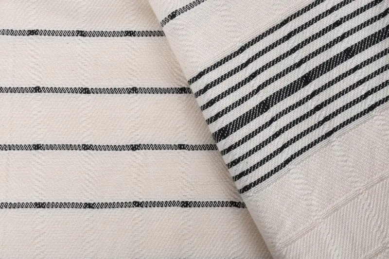 Toalla suave, toalla a rayas de algodón de 70x40, toalla de algodón, favores de Navidad, toalla de baño turco, toalla de baño turca ligera de gran tamaño EE. UU., Toalla de yoga - 5