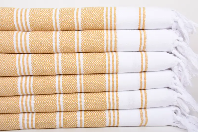 Wedding Gift, Kitchen Towel, Monogram Hand Towel, Gift For The Home Decor, 40x18 Cotton Diamond Towel, Wedding Shower Gift, Wedding Anniversary Gift - 3