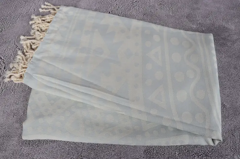 Best Wedding Gift, Bachelorette Party Gifts, Turkish bath towel, Holiday Towel, 70x40 Cotton Round Pattern Towel, Wedding Gifts Towel, Bachelor Gift - 6