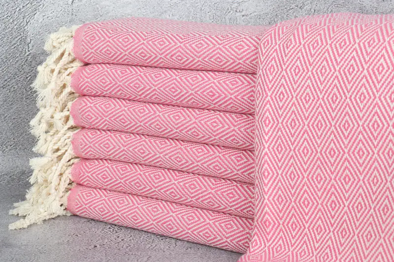 Custom Name Towel, 70x40 Cotton Diamond Towel, Beach Theme Wedding Gift, Organic Turkish towel, Christmas Gift, Personalized Beach Towel, Bath towel - 1