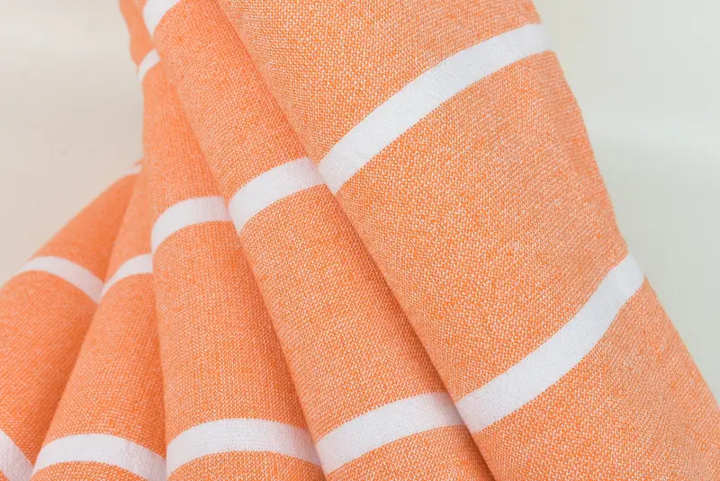 Personalized Turkish Towel, 68x40 Cotton Striped Terry Towel, Peshtemal Towel, Gift For Him, Customized Turkish Towel, Bridal Shower Gift, Home Gift - 5