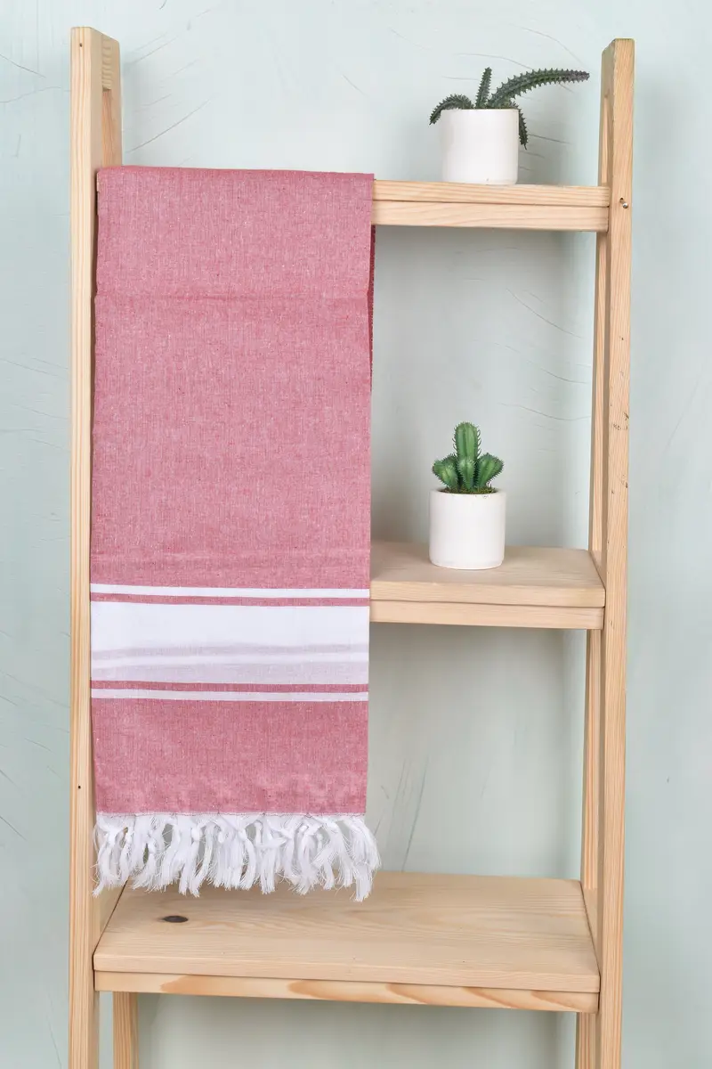 Gym Towel, House Warming Gift, Peshtemal Towel, 70x40 Cotton Striped Towel, Luxury towel, Turkish Bath Towel USA, Turkish beach towel, Cotton towel - 8