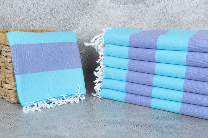 Personalized Bridesmaid Gift, Personalized Gift, Custom Gifts, 70x40 Cotton Striped Towel, Spa Towel, Turkish bath towel, Embroidered Turkish Towel - 3