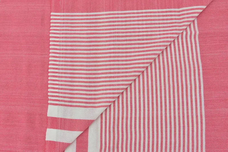 Turkish Towel Beach, Gift For Mom, Home Decor Gifts, Guest Towel, 70x40 Cotton Striped Towel, Handmade Turkish hammam towel, Peshtemal Towel - 7