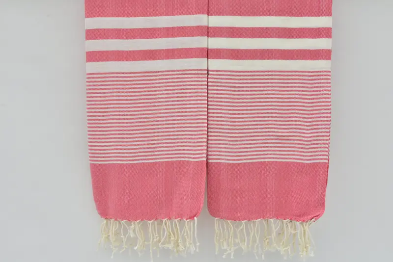Turkish Towel Beach, Gift For Mom, Home Decor Gifts, Guest Towel, 70x40 Cotton Striped Towel, Handmade Turkish hammam towel, Peshtemal Towel - 5