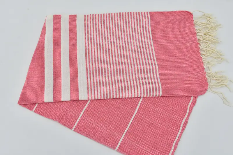 Turkish Towel Beach, Gift For Mom, Home Decor Gifts, Guest Towel, 70x40 Cotton Striped Towel, Handmade Turkish hammam towel, Peshtemal Towel - 6