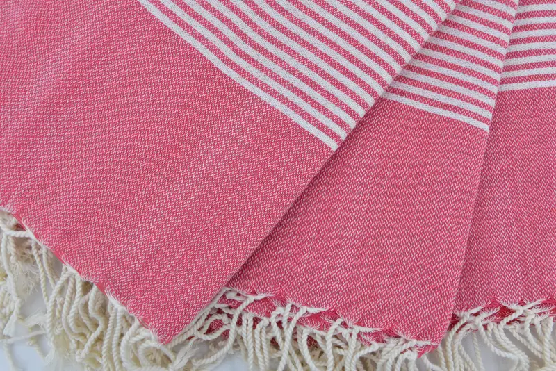 Turkish Towel Beach, Gift For Mom, Home Decor Gifts, Guest Towel, 70x40 Cotton Striped Towel, Handmade Turkish hammam towel, Peshtemal Towel - 4