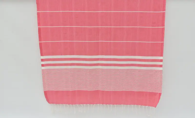 Turkish Towel Beach, Gift For Mom, Home Decor Gifts, Guest Towel, 70x40 Cotton Striped Towel, Handmade Turkish hammam towel, Peshtemal Towel - 8