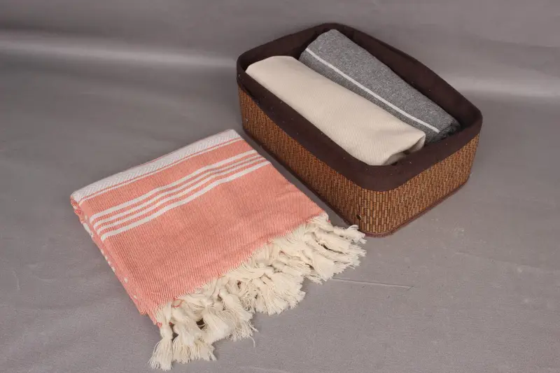 Gift For Bride, Pool Towels, Fouta towel, Beach Towel Personalized, Lightweight Turkish towel, 70x40 Cotton Herringbone Towel, Quick-dry peshtemal - 7