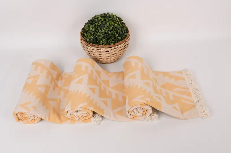 Bachelorette Party Gifts, Gift Boxes Towel, 76x40 Cotton Geometric Towel, Bridesmaid Gift Towel, Wedding Gifts Towel, Turkish hand towel - 8