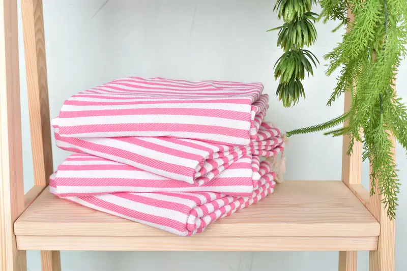 Bulk Order Towel, Birthday Gift, Bath towel, 70x40 Cotton Striped Towel, Bachelorette Party Gifts, Personalized Home Gift Wedding, Peshtemal Towel - 7