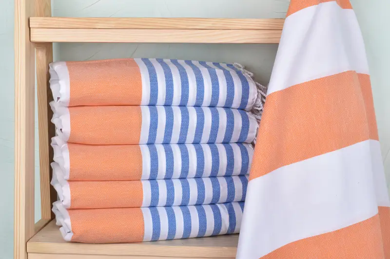 Bachelorette Party Gifts, Quick-Dry Beach Towel, Bridesmaid Gifts Personalized, Gift For Her, 70x40 Cotton Striped Towel, Custom Name Towel - 2