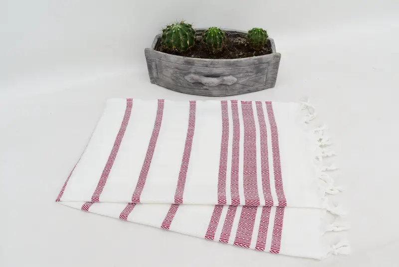 36x24 Cotton Herringbone Towel, Bridesmaid Gifts, Memorial Gift, Girl Trip Party Favor, Embroidery Towel, Wedding Favors, Turkish Hand Towel - 7