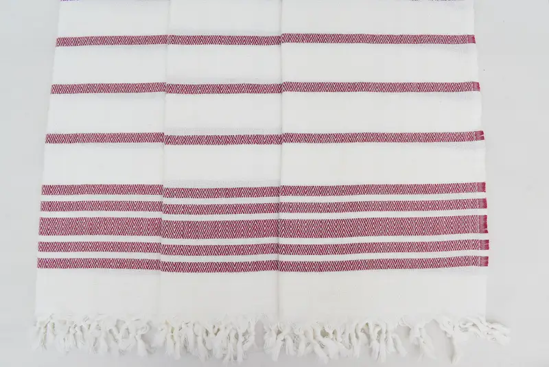 36x24 Cotton Herringbone Towel, Bridesmaid Gifts, Memorial Gift, Girl Trip Party Favor, Embroidery Towel, Wedding Favors, Turkish Hand Towel - 5