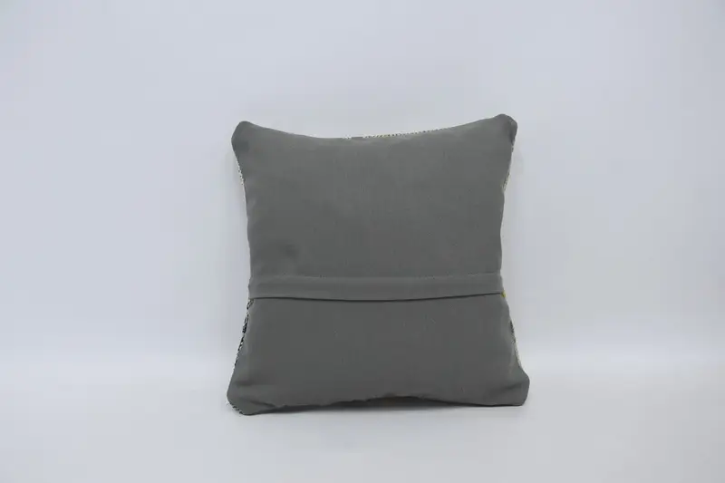 16x16 Beige Cushion Cover, Vintage Kilim Pillow, Pillow, Kilim Pillow Cover, Aesthetic Cushion Case, Pillow for Sofa - 6