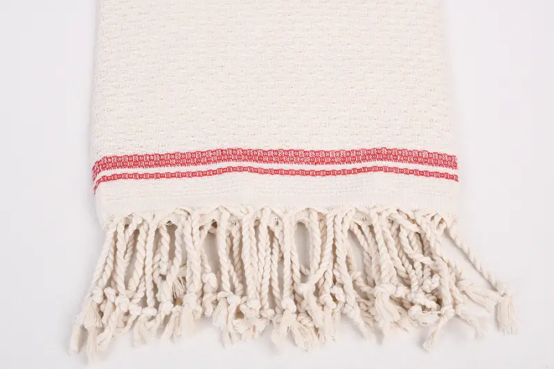 Spa Towel, Wedding Favors, Handmade Gift, Quick-Dry Beach Towel, Miami Bachelorette Party Favors, Large Turkish Towel, 68x36 Cotton Striped Towel - 3