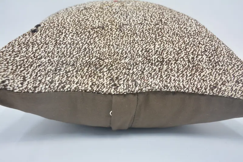 14x14 Beige Cushion, Pillow for Sofa, Boho Pillow Sham Cover, Vintage Kilim Pillow Pillow, Accent Pillow, Pillow Cover, Kilim Pillow - 5