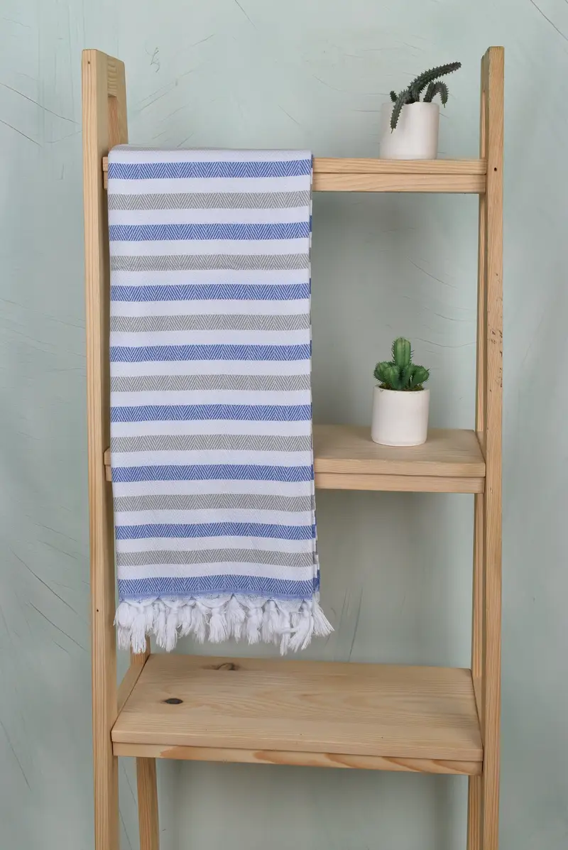 Bridal Gifts, Gym Towel, Spa Towel, 64x40 Cotton Striped Towel, Personalized Turkish Towel, Bridesmaid Gift, Bachelor Bachelorette Party Favors - 8