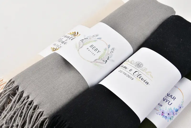 Christmas Gift, Hammam towel, Unique Turkish towel with custom embroidery USA, 68x28 Cotton Solid Towel, Gift For Him, Quick-Dry Beach Towel - 6