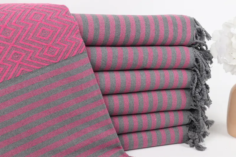 Home Decor Towel, Home Decor Gifts, Soft towel, Girls Weekend Getaways Gifts, Personalized Beach Towel, 70x40 Cotton Diamond Towel, Gym Towel - 1