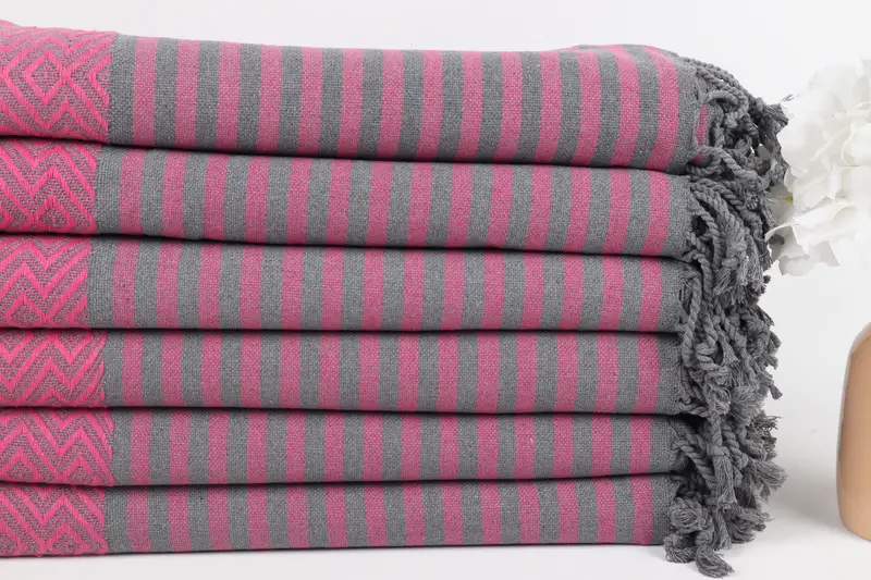 Home Decor Towel, Home Decor Gifts, Soft towel, Girls Weekend Getaways Gifts, Personalized Beach Towel, 70x40 Cotton Diamond Towel, Gym Towel - 3