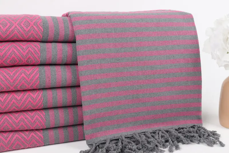 Home Decor Towel, Home Decor Gifts, Soft towel, Girls Weekend Getaways Gifts, Personalized Beach Towel, 70x40 Cotton Diamond Towel, Gym Towel - 2