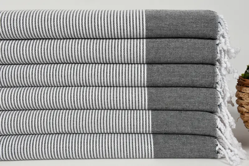 40x18 Baumwollstreifentuch, Geschenk für die Wohnkultur, Brautjungferngeschenke, personalisiert - 2