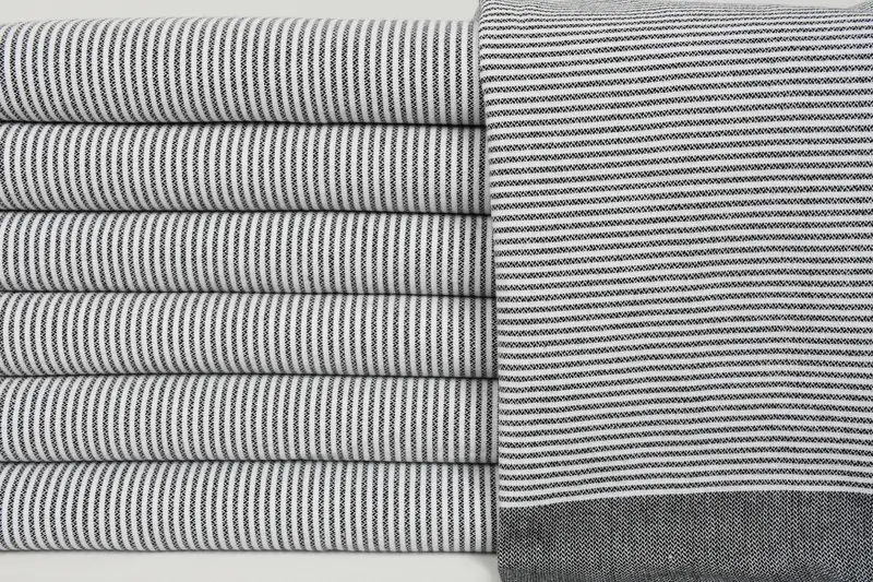 40x18 Baumwollstreifentuch, Geschenk für die Wohnkultur, Brautjungferngeschenke, personalisiert - 1