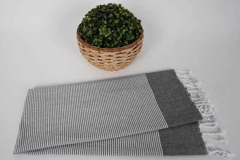 40x18 Baumwollstreifentuch, Geschenk für die Wohnkultur, Brautjungferngeschenke, personalisiert - 4