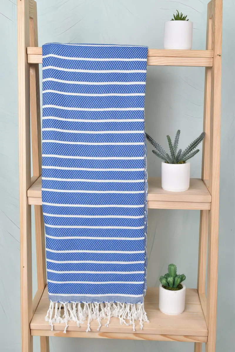 Luxury towel, Turkish Bath Towel USA, Hammam Towel USA, Bath towel, Gift For Bride, Wedding Gift, 70x40 Bamboo Herringbone Towel, Monogram Towels - 8
